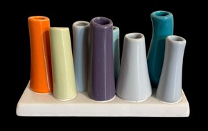 lot 154 image: Colorful Bud Vase by Chive