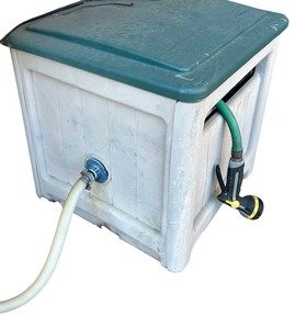 lot 247 image: Garden Hose and Holder