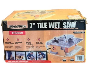 lot 50A image: 7 The Wet Saw by Workforce THD- 550