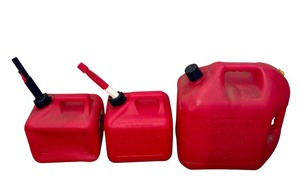 lot 213 image: Three Gas Cans