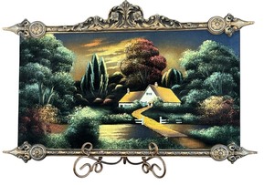 lot 1 image: Beautiful Painting on Velvet