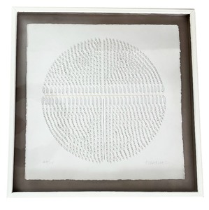 lot 194 image: Framed Abstract Style Numbered Print