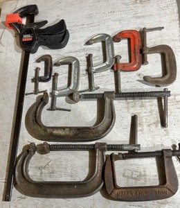 lot 199A image: Variety of Metal Clamps