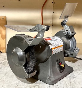 lot 209A image: 6 Dayton Bench Grinder