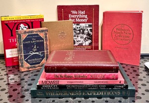 lot 100 image: Books including The Bible Picture, Apples of Gold, We Had Everything But Money and More