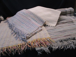 lot 26 image: Loomed Throw Rugs