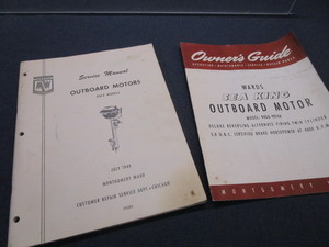 lot 37 image: Outboard Motor Manual & Owners Guide