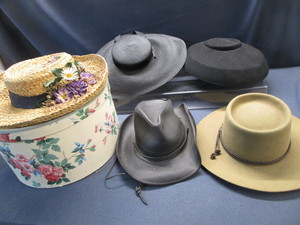 lot 114 image: Akubra, Leather, Straw Hats
