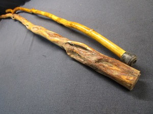 lot 135 image: Walking Sticks - Diamond Willow
