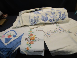 lot 137 image: Embroidered & Cross Stitched