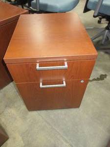 lot 608 image: FIRST OFFICE ROLLING FILE PEDESTALS