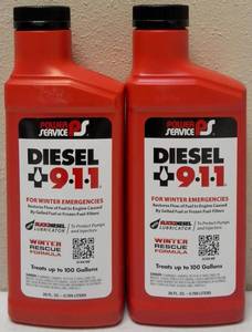 lot 4 image: (2) Power Service Diesel 911 For Winter Emergencies - Treats Up To 100 Gallons