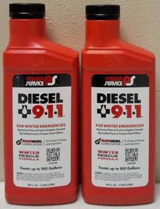 lot 25 image: (2) Power Service Diesel 911 For Winter Emergencies - Treats Up To 100 Gallons