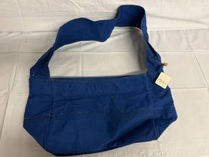 2 Free People Canvas Sling Bag - Icelandis Blue