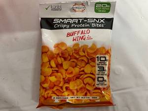 12 Bags of Smart-Snx Crispy Protein Bites - Buffalo Blue Cheese