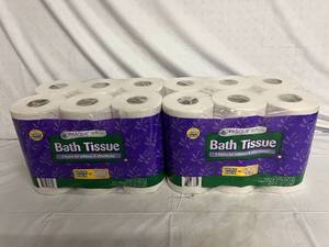 2 x 12 Packs of Pasque 2-Ply Bath Tissue