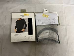 2 Goodfellow Thermal Shirts - Large and XL