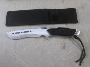 lot 208 image: (CNTR) New 12 Fixed Blade Knife wi...