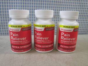 lot 211 image: (EC1) 3 Bottles of Extra Strength P...