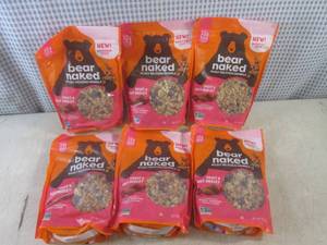 lot 221 image: (B-3) 6 Bags of Bear Naked Fruit & ...