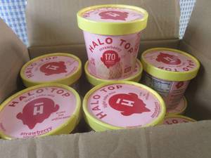 lot 229 image: (C-1) 12 Halo Top Strawberry Light ...