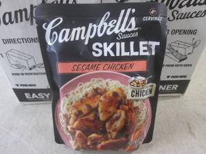 lot 232 image: (B-2) 12 Pouches of Campbells Sauc...