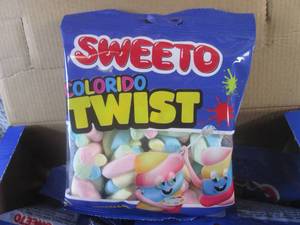 lot 243 image: (C-2) 12 Bags of Sweeto Colorido Tw...