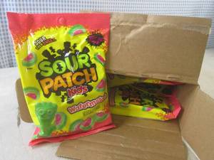 lot 258 image: (EC2) 12 Bags of Sour Patch Kids Wa...
