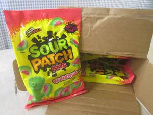 lot 260 image: (EC2) 12 Bags of Sour Patch Kids Wa...