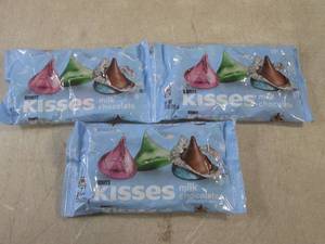 lot 284 image: (B-2) 3 Bags of Hersheys Milk Choco...
