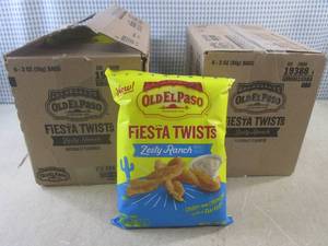 lot 291 image: (C-1) 12 Bags of Old El Paso Zesty ...
