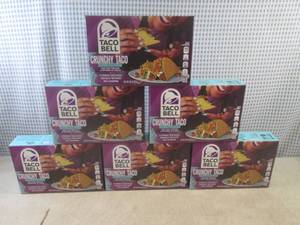 lot 292 image: (C-2) 6 Boxes of Taco Bell Crunchy ...