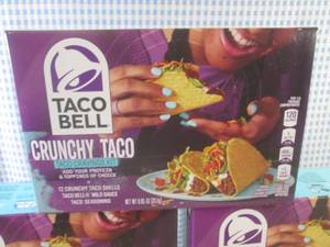 lot 293 image: (C-2) 6 Boxes of Taco Bell Crunchy ...