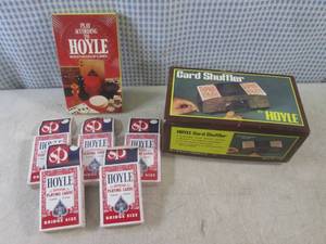 lot 108 image: (BS) Hoyle Card Shuffler, Hoyles R...