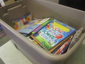 lot 30 image: (F-2) Tote of Assorted Kids Books...