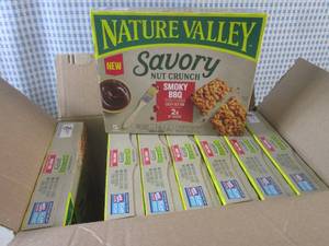 lot 32 image: (B-3) 8 Boxes of Nature Valley Smok...