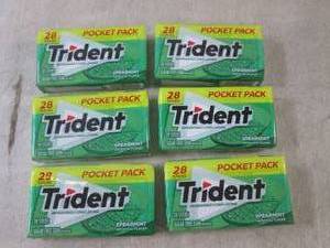 (B-1) 6 Pocket Packs Trident Spearm...