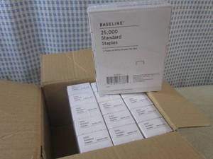 lot 42 image: (CSB) 100,000 Standard Staples  4 ...