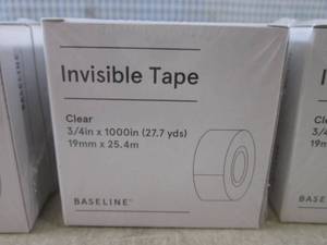 lot 45 image: (FS) 36 Replacement Rolls Invisible...