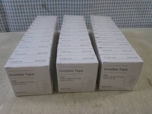 lot 46 image: (FS) 36 Replacement Rolls Invisible...