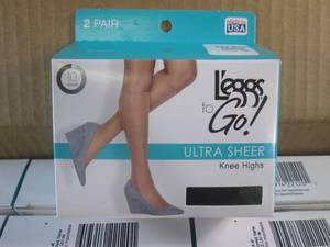 lot 51 image: (EW3) Case of 64 2-Pair Boxes Leggs...