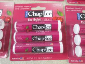 lot 59 image: (EC1) 12 - 3-Packs of Cherry Chap-I...