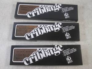 lot 78 image: (CS) 3 New Hoyle Cribbage Boards ...