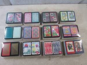 lot 82 image: (BS) 12 Assorted New 2-Deck Playing...