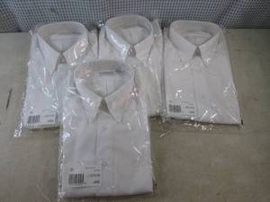 lot 116 image: (EW3) 4 New Van Heusen Mens White ...