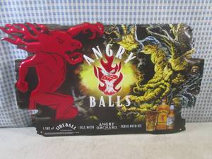 lot 132 image: (C-1) Angry Balls Fireball Angry Or...
