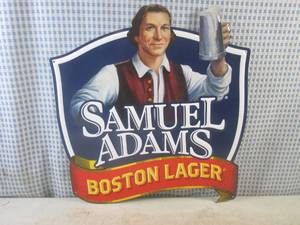 lot 133 image: (C-1) Samuel Adams Boston Lager Tin...