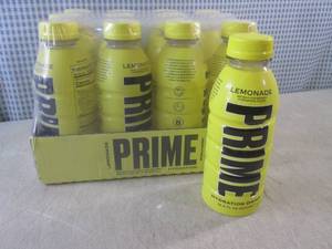 lot 158 image: (C-1) 12 Bottles of Prime Lemonade ...