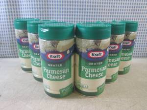 lot 165 image: (C-1) 6 Containers of Kraft Grated ...