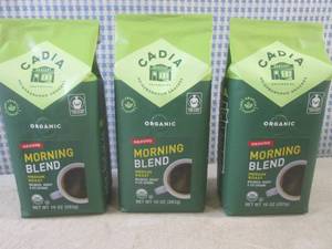 lot 180 image: (B-3) 3 Bags of Organic Morning Ble...